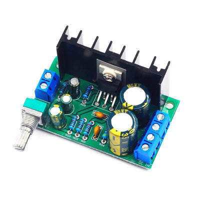 LinkMejor TDA2050 Mono Audio Power Amplifier Board Module DC/AC 12-24V 5W-120W 1 Channel