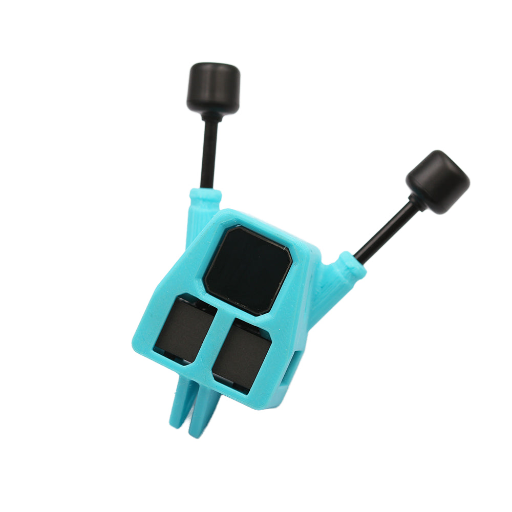 QY3D TPU Camera Mount for Walksnail Moonlight Kit - 3D Printed FPV Drone Holder - Anti-Vibration Digital VTX Accessory