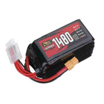 LinkMejor Power 22.2V 1480mAh 130C 6S LiPo Battery XT60 Plug for RC Drone