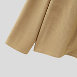 LinkMejor Mens Knitted Polo Collar Long Sleeve Cardigan Comfortable Fashion Solid Color Men Top for Spring Fall Winter
