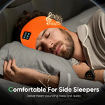 LinkMejor Wireless Noise Bluetooth V5.3 Sleep Headband USB Charging Soft Comfty Breathable Sweatproof Sports Headband