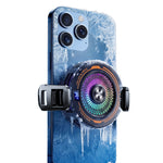 H7 Smart Semiconductor Phone Cooler Radiator with Ai intelligent Temperature Control Digital Display RGB Light Magnetic Clip