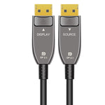 FS 16K UHD Fiber Optic DP Cable 16K@30Hz 8K@240Hz 2K@300Hz 52Gbps High Speed DP2.1 Cable for Computer TV Monitor Projector HDR 2M/3M/5M/10M