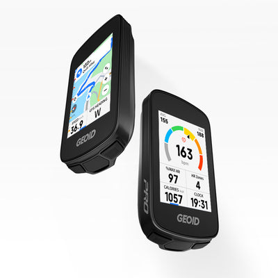 Geoid CC700 Pro GPS Bike Computer 2.8-Inch Color Touchscreen Navigation With Maps ANT+ Wi-Fi Wireless Cycling Speedometer & Odometer