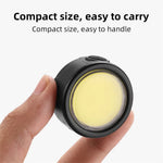 LinkMejor 100LM Mini Bike Headlight Taillight 200mAh Type-C Rechargeable 3 Modes Adjustable Warning Bicycle Light for MTB Night Riding Safety