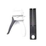 Universal 50ml AB Glue Gun 1:1/2:1 Ratio Plastic Durable Epoxy Dispenser Grey and Black for Precise Bonding