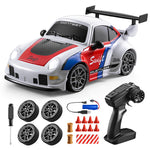 S300 Q-version RTR 1/24 2.4G 4WD Drift RC Car Mini LED Light Remote Control On-Road Racing Vehicle Model Boys Gifts Toys