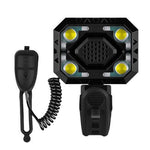 LinkMejor 2-in-1 Wired Control Bicycle Horn Headlight 140dB Electric Bell 350LM Rechargeable Bike Front Light for MTB Cycling Safety
