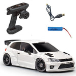 LinkMejor 2801 RTR 1/28 2.4G 4WD RC Car Drift for POLO R LED Light On-Road Full Proportional Racing Vehicles Models Toys 3.7V 1s Battery