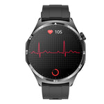 MT300 1.43-inch AMOLED Display PPG+ECG bluetooth Call Heart Rate Blood Pressure Blood Oxygen Monitor Sleep Monitoring Non-invasive Blood Glucose Measurement Multi-sport Modes IP67 Waterproof Smart Watch