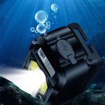 LinkMejor Sensor Headlamp Three Lights Source Strong Light Fishing Rechargeable Headlight Outdoor Super Bright Head-Mounted LED