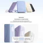 Xiaomi 10000mAh 7.5W Magnetic Power Bank Come with USB-C Cable Digital Display External Battery Power Supply with 2 Inputs & 2 Outputs Support PD2.0/3.0 QC2.0/3.0 PPS BC1.2 Apple2.4A Fast Charging for iPhone 17 17Pro 16 Pro Max 15 14 for Xiaomi 17pro