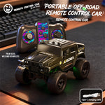 D001-D006 1/64 2.4G Alloy RC Car Shell Mini Remote Control Off-Road Vehicle Models RTR