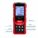 LinkMejor NF-271 laser distance meter 40M 80M electronic roulette laser digital tape rangefinder profesional Ruler Test Tool