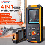 LinkMejor NF-513S Wall Metal Detector Laser Distance Meter 40m Depth Measurement Multifunctional Tool AC Wire Pipe Wood probe IP54 Compact Design