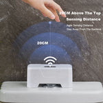 Toilet Flush Button Plastic Toilet Flush Button Toilet Smart Sensor Flusher ExternalInfrared Flush Smart Toilet Flushing Sensor