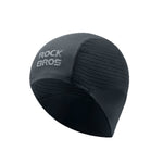 LinkMejor Knit Cycling Hat Windproof Moisture Wicking Elastic Lightweight Warm Helmet Liner Cap for Outdoor Sports