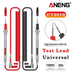LinkMejor PT2010 Multifunctional Tester Lead Universal Multimeter Probe Spring Wire Pen Cable Electric Tools for Digital Multimeter