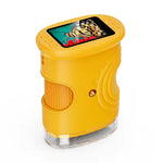 1000Pixels Pocket Microscope for Kids with 4K 2.0" Screen Digital Handheld Rechargeable Portable Science Toy STEM Educational Gift