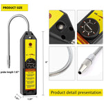 WJL-6000 WJL-6000L Freon Leak Detector Halogen Leak Detector R22 R410A R134A R1234YF Refrigerant Gas HVAC Air Conditioner Tester Tool