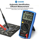 LinkMejor DT-17N Auto Range Digital Multimeter True RMS 5999 Counts High-Precision Instrument Tester for Repair Tools