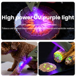 LinkMejor K01/K02 Multi Function Flashlight 650mAh 5W 100-200M Range UV Light RGB Side Light Magnetic Base Battery Indicator