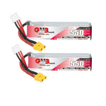 LinkMejor GNB 2S 7.6V 550mAh 100C Lipo Battery XT30 Plug for Happymodel Mobula 8 GEPRC TinyGo Crux3 Cinewhoop FPV Drone RC Helicopter