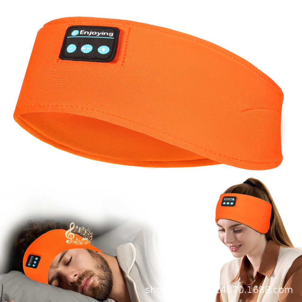 LinkMejor Wireless Noise Bluetooth V5.3 Sleep Headband USB Charging Soft Comfty Breathable Sweatproof Sports Headband