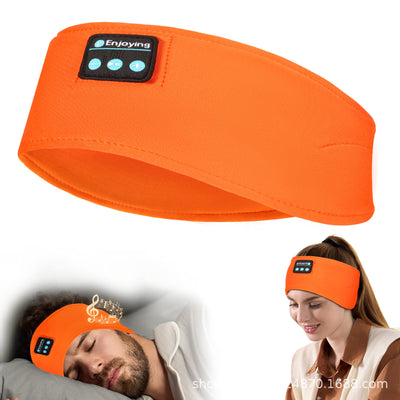 LinkMejor Wireless Noise Bluetooth V5.3 Sleep Headband USB Charging Soft Comfty Breathable Sweatproof Sports Headband