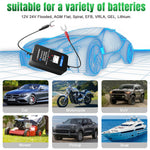 Konnwei BK300 Car Battery Monitor Diagnostic Tool Bluetooth 5.0 Battery Monitor for 12V 24V Lead-Acid Car Truck Starting Battery