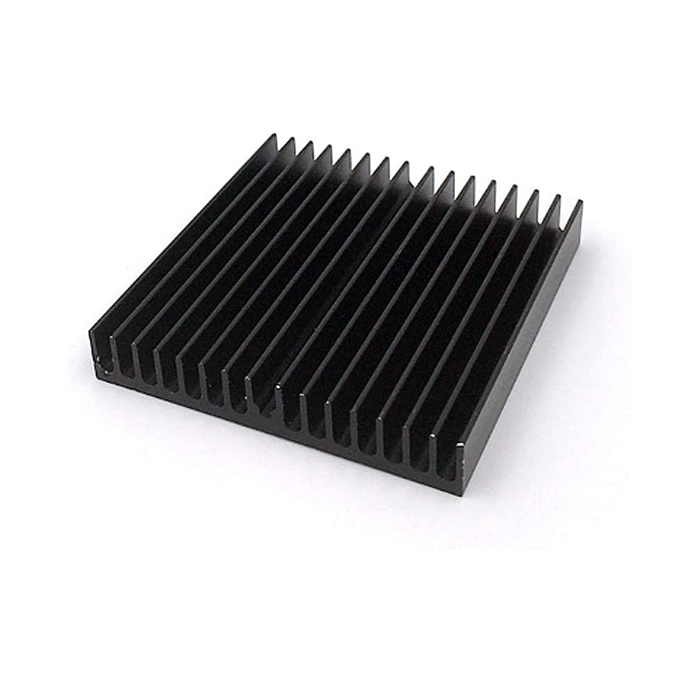 Aluminum Radiator 60 x 60 x 10 MM / 2.36''x 2.36''x 0.39''  Circuit Board Heat Sink Heatsink Cooling Cooler Fin - Black 60 x 60 x 10 MM / 2.36''x 2.36''x 0.39'' Aluminum Radiator Circuit Board Heat Sink Heatsink Cooling Cooler Fin - Black