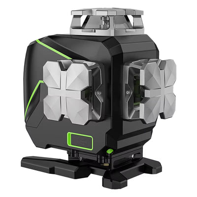 Huepar S04CG 4D 16 Line Laser Level Self-Leveling LCD Screen Bluetooth Connectivity Rechargeable Battery IP54 Waterproof Type-C Charging