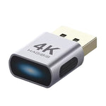 LinkMejor 4K HD Dummy Plug DisplayPorts EDID Emulator Headless Adapter Virtual Display Supports 4K 60Hz 2K 60Hz 1080P 120Hz Ultra HD Resolution