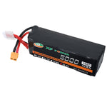 LinkMejor 22.2V 5000mAh 100C 6S LiPo Battery XT60 Plug with T Deans Plug for RC Drone