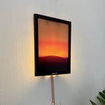 LinkMejor Creative Sunset Hand Pulled Night Light Wall Decoration
