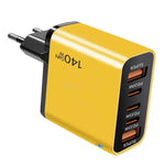 [GaN Tech] TE-PD43 5-Port USB PD Charger 2USB-A+3USB-C PD Fast Charging Wall Charger Adapter EU Plug for iPhone 17 17Pro 16 Pro Max 15 14 13 for Huawei Mate XTs for OPPO for VIVO