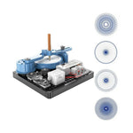 Painter Children DIY Mechanical Plotter Painting Drawing Science Suit Scientific Physics Manual Experiment Educational Science Assembled Circuit Mechanical Early Education Toys