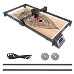 [EU/US Direct]LONGER RAY5 20W Laser Engraver Cutter Newly Upgraded Version 24000mm/min Engraving Speed Fixed Focus 400x365mm Working Area+ Longer RAY5 Extension Kit