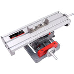 Milling Machine Worktable Compound Milling Working Table 2 Axis 4 Ways Move Multifunction Milling Working Table Heavy-duty Structure for Milling and Drilling Machine