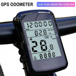 LinkMejor 2.4-inch GPS Wireless Bicycle Computer 5-Star Positioning Type-C Charge Cycle Speedometer Digital Stopwatch Bike Odometer for Road MTB