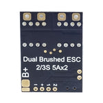 LinkMejor Dual Way 5AX2 Brushed ESC Speed Controller 2-3S for 130/180 Motor Engine RC Car Airplane Model Parts