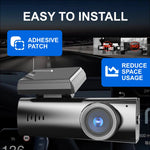 Car Dash Cam GPS WIFI 24h Record Front 2K/3K/4K Rear 1080P Dual Camera Driving Recorder G-Sensor Night Vision WDR Car DVR