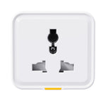 Tuya Smart Home WIFI Plug Socket 16A Universal Travel Universal Conversion Socket Outlet Power Monitor Timer Countdown Function Voice Control with Alexa Google Home