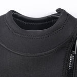 LinkMejor 3mm Front Zipper Wetsuit  Neoprene Elastic Warm Swimming Surfing Snorkeling Long Sleeves Diving Suit Full Body Jumpsuit Water Sport Swimwear