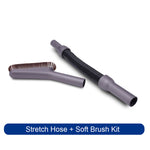 LinkMejor Original Elastic Tube and Soft Brush Kit for JV51,JV53,JV63,JV65,JV83,H8, H8 Pro Cordless Handheld Vacuum Cleaner