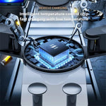 15W Wireless Car Charger Mobile Holder with Navigation Clip On Smartphone Mount
