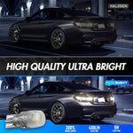LinkMejor SL9 Series T10 DC9V-18V 400LM Car Signal Light Turn Signal Brake Light Reversing Light 2835 SMD Chips