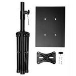 Blitzwolf BW-VF5 Projector Stand Tripod Adjustable Height 89-136cm with 37x26.5cm Tray Sturdy Tripod Base Foldable Portable Universal Projector Mount