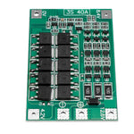 LinkMejor 3S 40A 18650 Lithium Battery Charger Protection Board 11.1V 12.6V PCB for Drill Motor with Balance