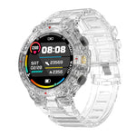 LinkMejor DT5 Sport 1.45inch HD Screen GPS Compass bluetooth Call Heart Rate Blood Pressure Blood Oxygen Monitor Sleep Monitoring Multi-sport Modes Music Playback IP68 Waterproof Smart Watch